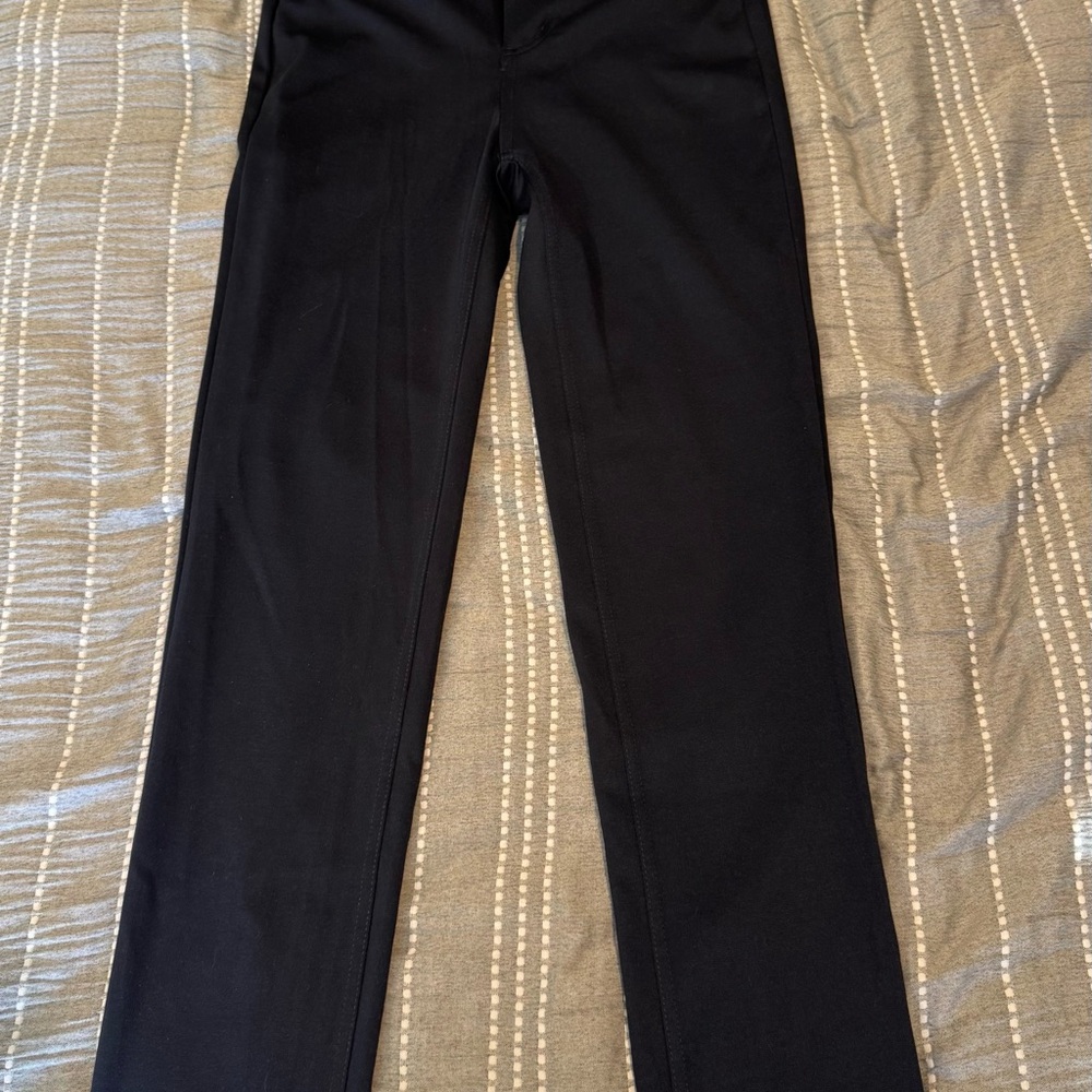 Navy Straight Leg Pants